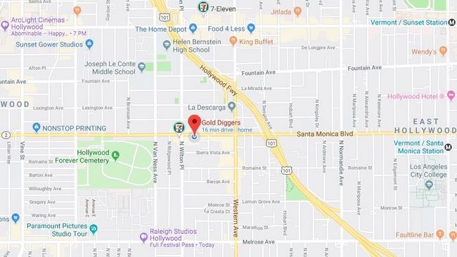 Gold-Diggers Hotell Los Angeles Bekvemmeligheter bilde